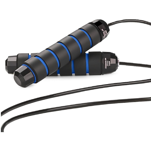 Hopprep med Kullager - Speed Rope Blue Blå