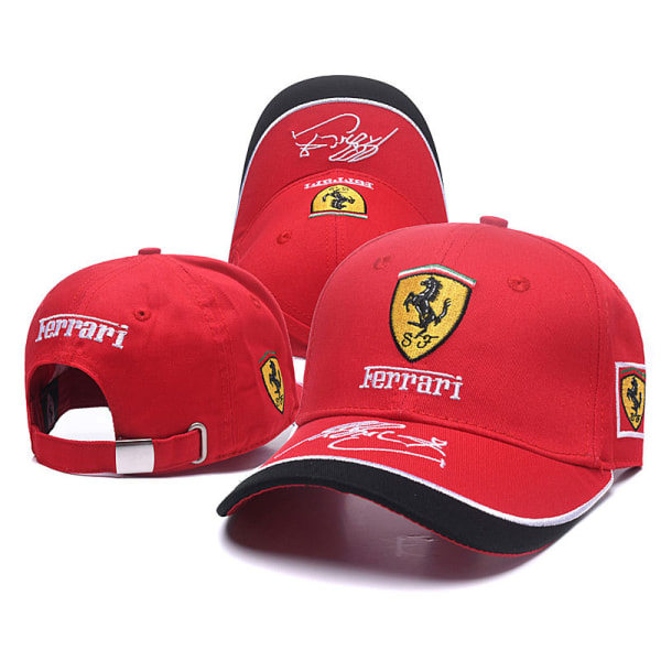 F1 Ferrari Racing Keps Spire Kirjailtu Baseball Keps1