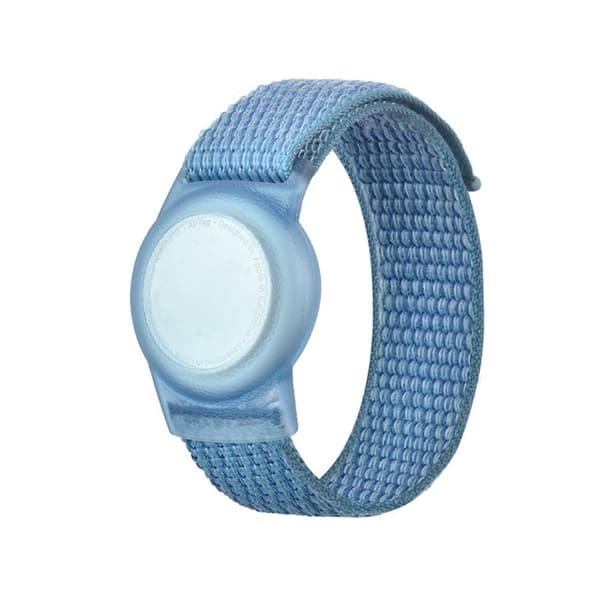 AirTag Nylon Armbånd for Barn (S) Blå