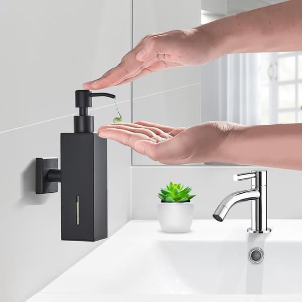 1 - stk - Håndsæbedispenser - Forseglet - sæbedispenser - vægmonteret - 250 - ml - Sæbedispensere - Sæbepumpe