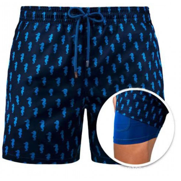 Miesten uimahousut Simshorts Board Shorts Pikakuiva Ranta Shortsi -DK6018 zdq