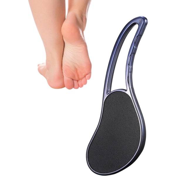1 st (svart) nanoglas fotfil för fötter för att ta bort förhårdnader