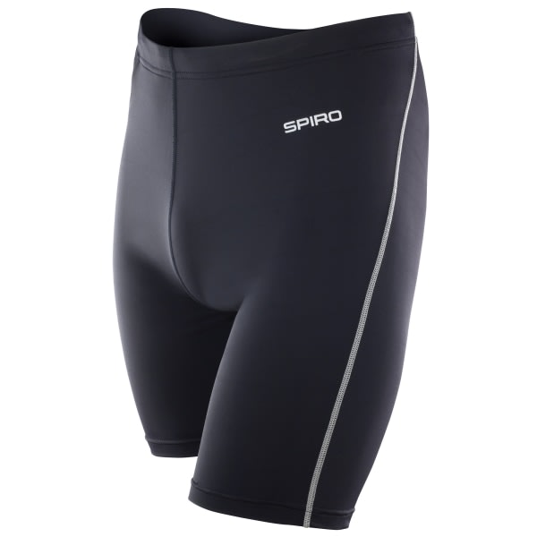 Spiro Herre Bodyfit Performance Base Layer Sports Shorts M-L Bla Sort M-L zdq