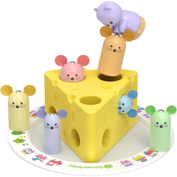 CDQ Montessori leksaker 1 år | Motoriska leksaker för baby 12 månader