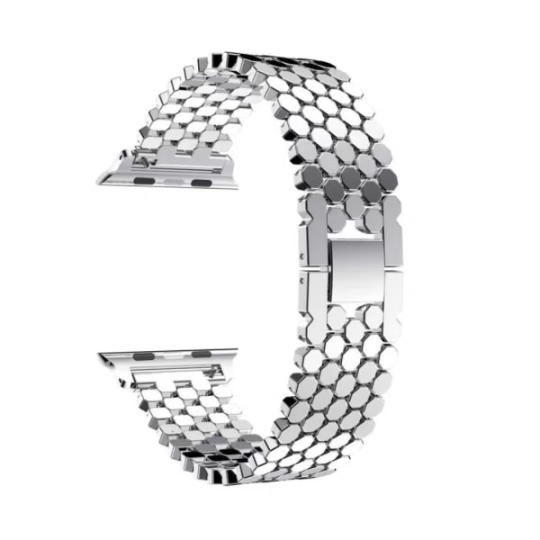 Lämplig for Apple iwatch876SE543 generasjon Apple Watch metall starlight fargebånd 38/40/41mm stil 1
