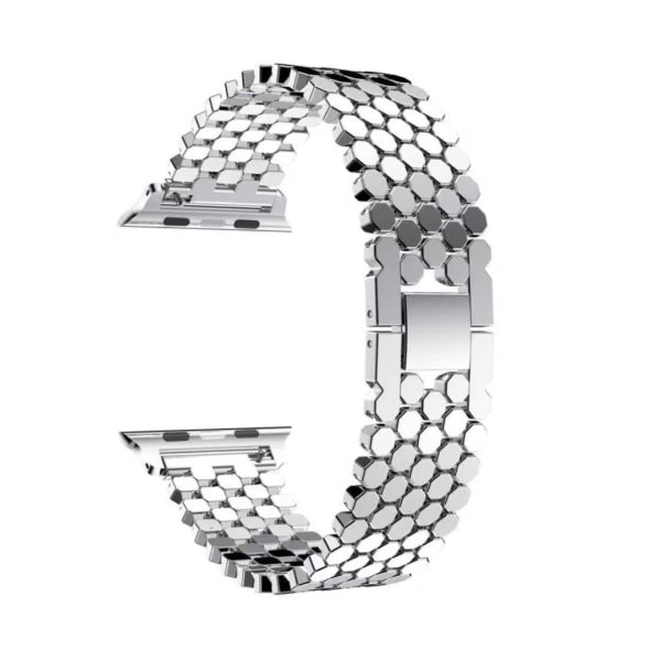 Lämplig for Apple iwatch876SE543 generation Apple Watch metall starlight farvebånd 38/40/41mm stil 1