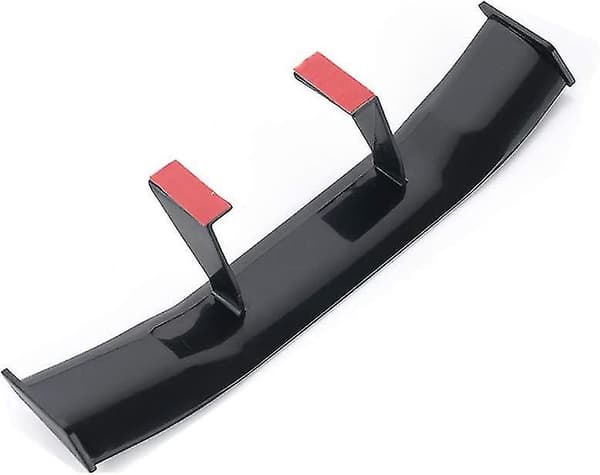 Universal Auto Mini Splitter Vinge ABS Materiale Splitter Vinge Eksteriør Dekoration (sort)