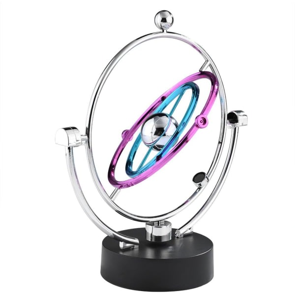 CDQ Swing Ball Skrivbord Perpetual Motion Fysisk Videnskab Legetøjskunst Globe Newton Pendel