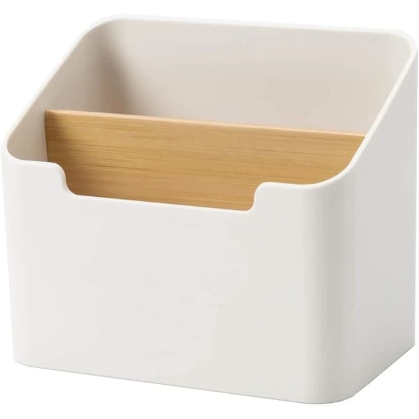 Remote Control Holder Desk Storage Organizer Box Container for Desk, Office Supplies, Home