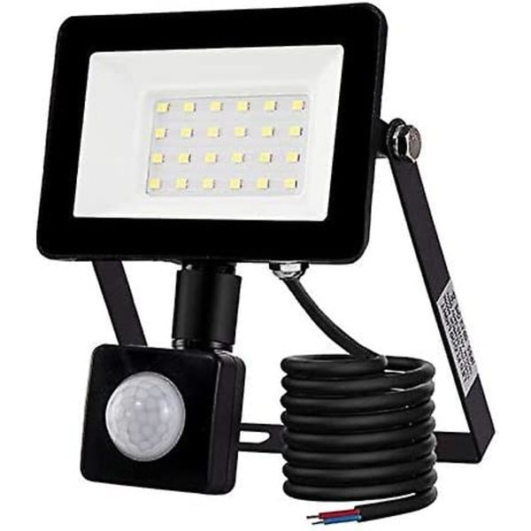 20w ulkoinen led-valonheitin liiketunnistin valo 6500k ulkoinen led-valonheitin, ip66