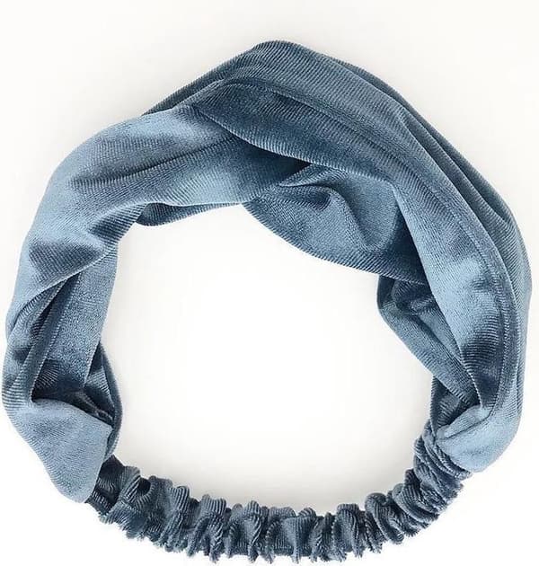 Twist Pannebånd - Bandana - Fløyel - Grå