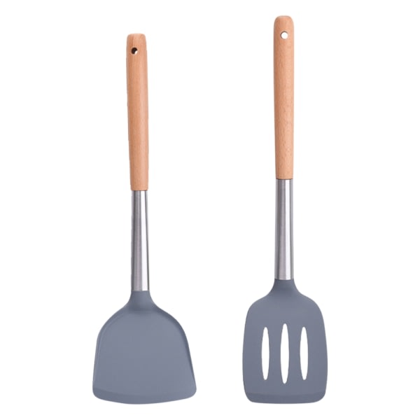 Handtag silikon matlagningssked silikon spade set