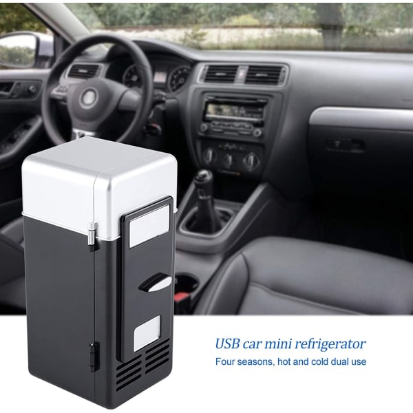 LED Mini USB -jääkaappi Kannettava USB -jääkaappi Juomat
