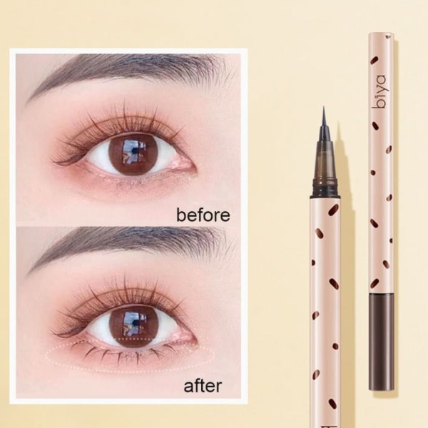 Ultraohut nestemäinen eyeliner-silmäkynä 02KALLT TE BRUNT 02KALLT 02Cold Tea Brown