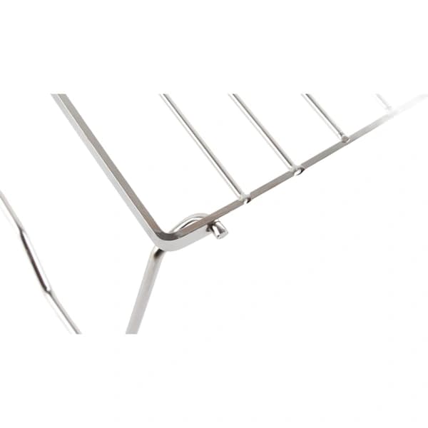 Bærbar minigrill, sammenklappelig grillrist i rustfrit stål og aluminiumslegering til camping, vandreture, picnic og udendørs brug