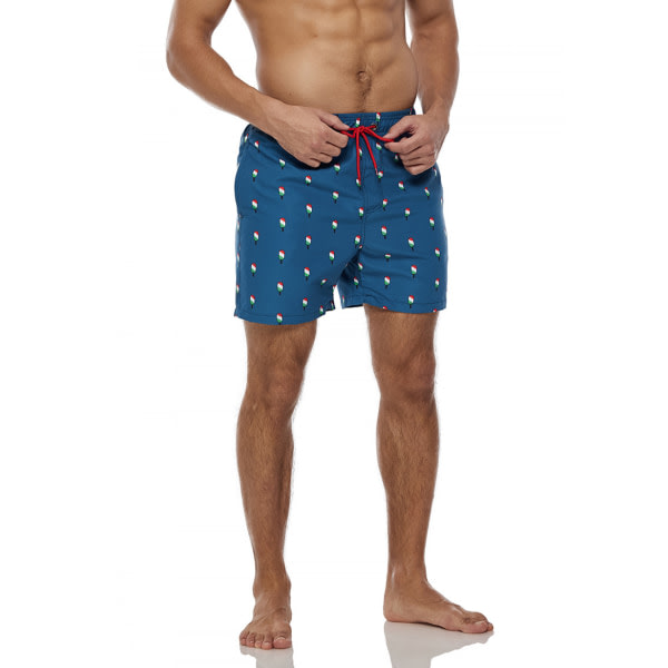 Wekity badbyxor för män, snabbtorkande shorts med fickor (YK21) zdq
