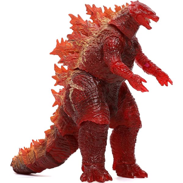 King of The Monsters Legetøj - Godzilla Actionfigur - Dinosaur rød