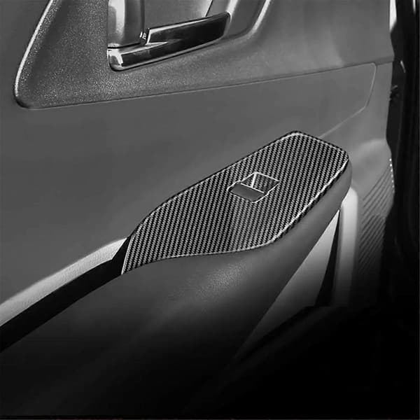 Bilinteriør Dørvindu Heis Kontrollpanel Beskyttelse for Prius 60 Serien Sølv Innvendig Armlene Panel RHD_tfrf