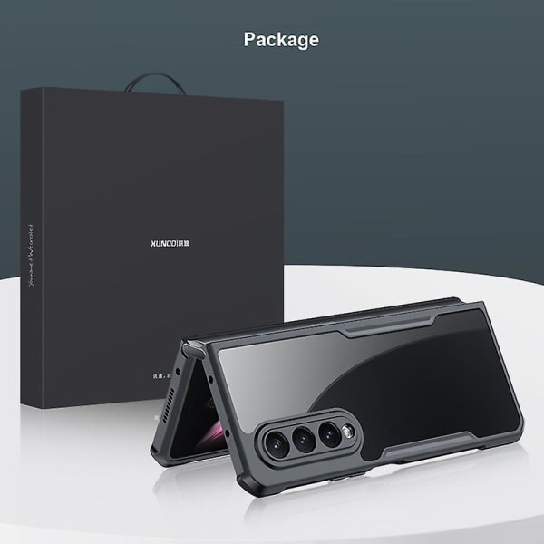 Xundd for Samsung Galaxy Z Fold3 5g Akryl+tpu Slim Phone Cover Läpinäkyvä phone case null none