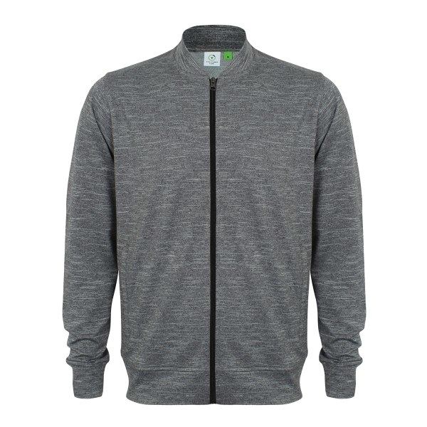 Tombo Herr Full Zip Track Top XL Grå Marl Grey Marl XL zdq