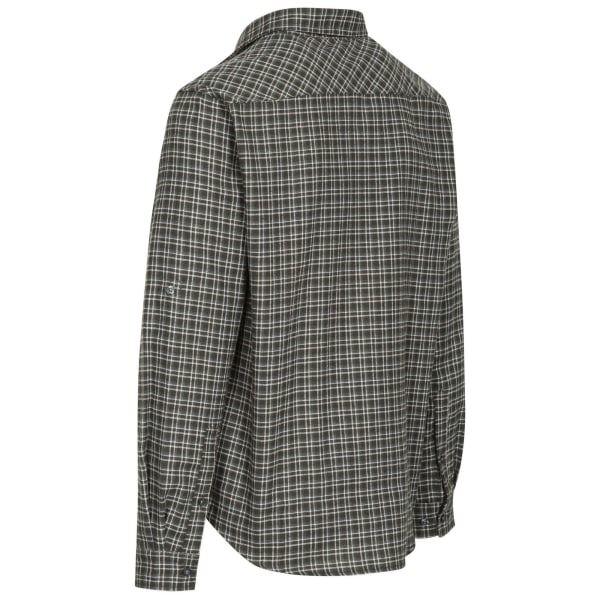 Trespass Mens Snyper Rutig Skjorta L Grön Rutig Green Check L zdq