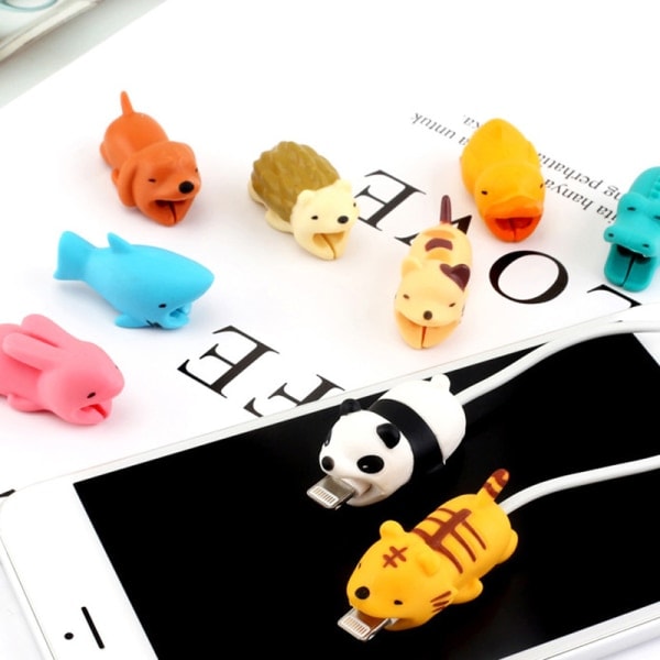Sød dyreledning beskyttelse, USB ledning beskyttelse, anti- cover Whale Whale