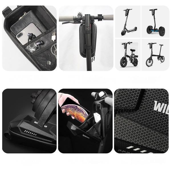 1L Veeki Hard Shell Regnjakke Scooter Opbevaringspose Til Kick Scooters Vikcykel El Scooter Selvbalancerende Scootere - Perfekt