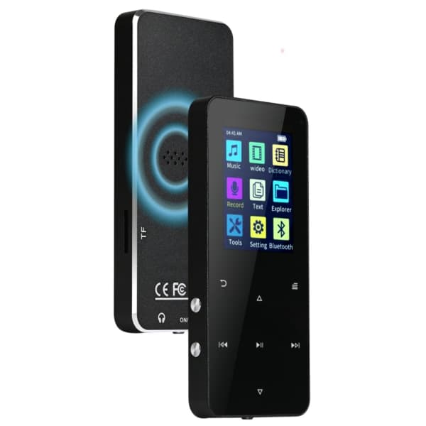 128 GB Bluetooth MP3 Bærbar MP3-afspiller med HiFi og Bluetooth