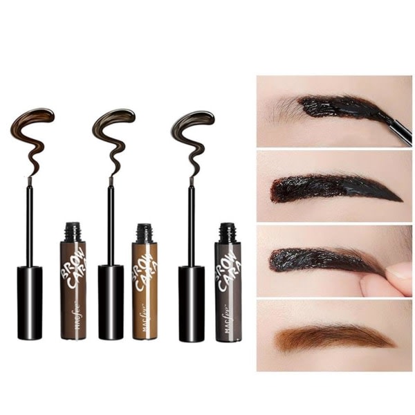 Brow Cara Peel-off Vanntett Øyenbrynsgel Tint Tattoo 7g LAST Be Lys Brun 7g