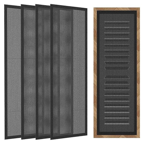 Magnetiske registerdæksler Luftventilationsbeskyttelse Mesh Ventilationsdæksel (5,5x12 tommer)_tfrf