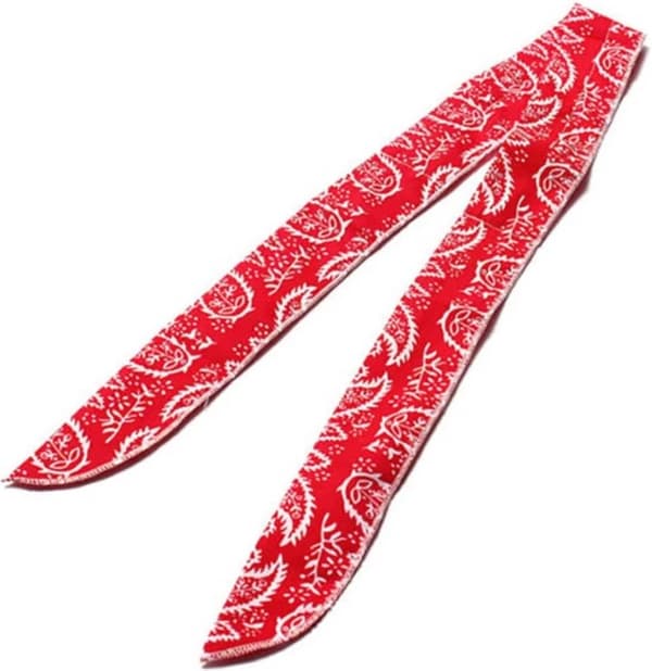 Skjerf - Bandana - Pannebånd - Hund - Rød