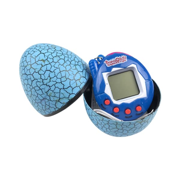 CDQ Tamagotchi Husdjur-90-tals nostalgileksaker Blå