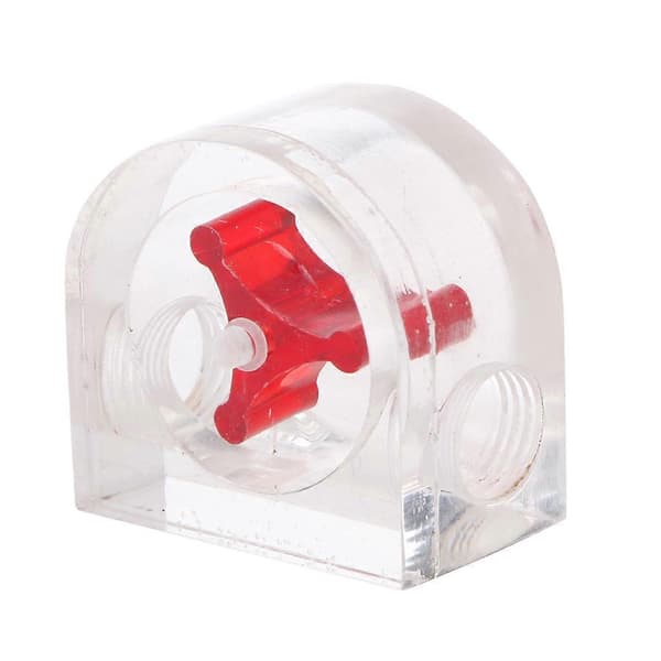 Digital 8 Impeller G1/4 Gjenge Flow Meter Indikator for PC Vannkjølingssystem_tfrf