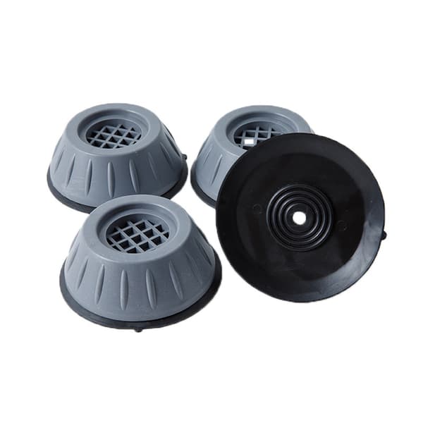 INF Vibration Damping Feet for Washing Machine/Tumble Dryer Grey 4-pack