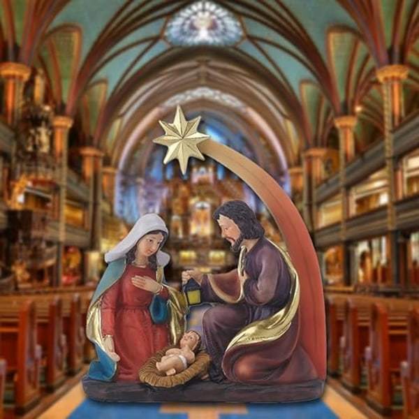 Heliga familjens julkrubbefigurer, Kristus Jesus-statyn Maria