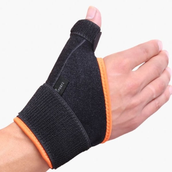 Tumskena handledsstöd SVART HÖGER HÖGER musta Oikea-Oikea orange Right-Right