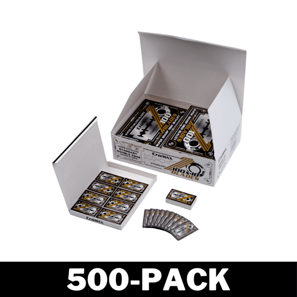 Dobbeltbladet Super Rustfrit Høj Kvalitet Razor Blades 500-Pack
