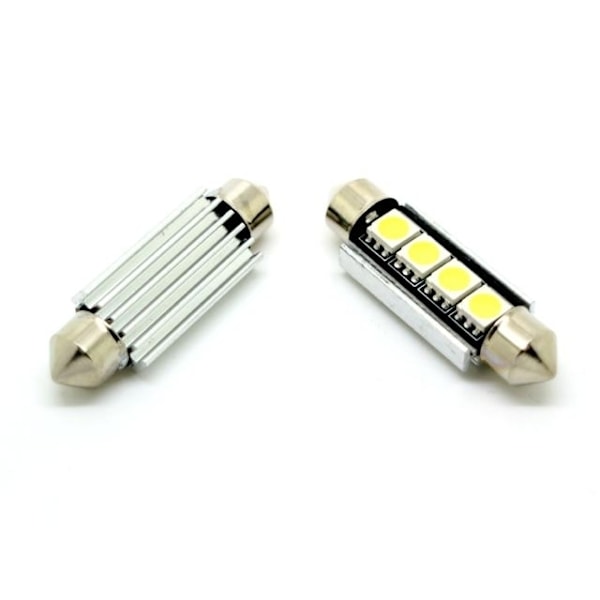 C5W Canbus 41mm blå Led spollampor SV8.5 41mm Blå 2-pack