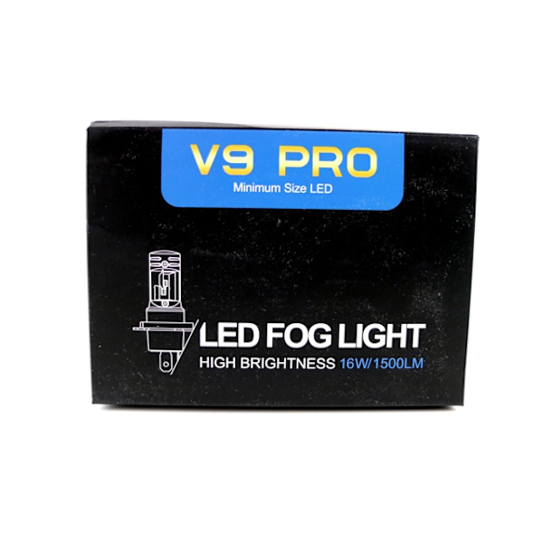 H13 / 9008 V9 PRO 1500 lumen led lampor 2-pack led snöskoter Metall utseende