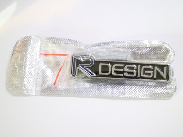 Emblem R-Design grillmärke 1-pack till Volvo .,