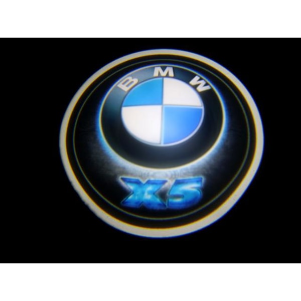 BMW X5 led Laserlogga styling till tex. bildörrar