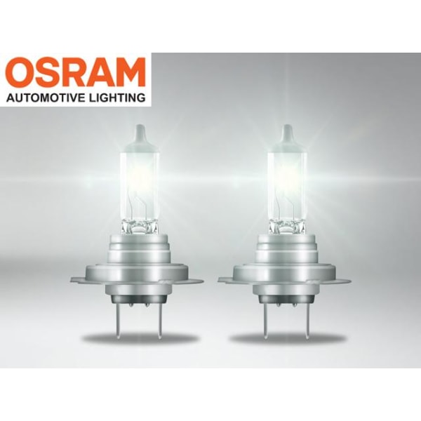 Osram H7 +100% 24volt 70w halogen premium lampor DC px26d 2st Metall utseende