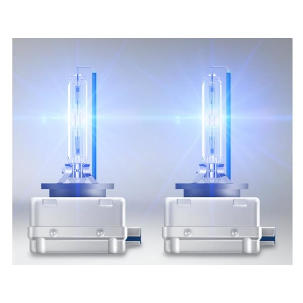 OSRAM D1S 35W 6000k +150% COOL BLUE INTENCE xenon lampor 2-pack Metall utseende