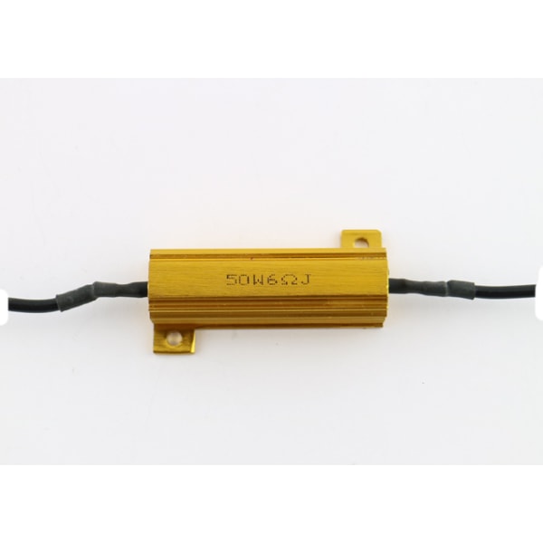 Resistor problemlösare motstånd 21w 6 Ohm för canbus 2-pack Svart
