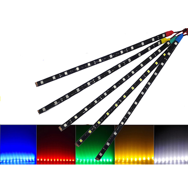 Led slinga 2-pack 30cm Röd ledstripe ledslinga styling Röd 2-pack