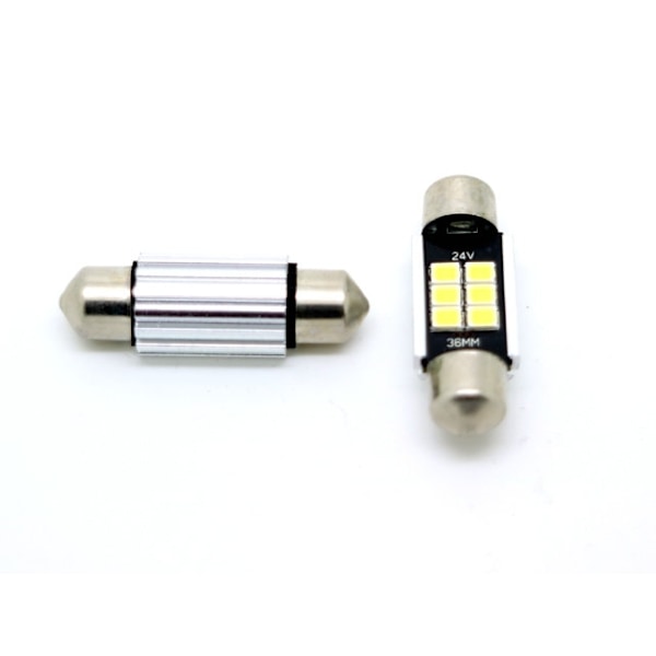 24 volt C5W 42mm  Led 6000K 2-pack 24v