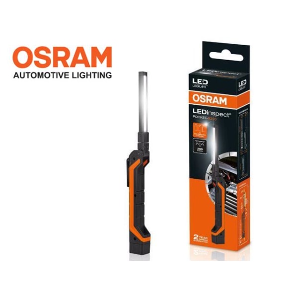 OSRAM Led inspektionslampa pocket-B200 inkl. 3st AAA batterier multifärg