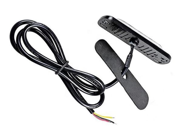 Markeringsljus blå blixtljus LED-lampor 2-pack 12V/24V Blå