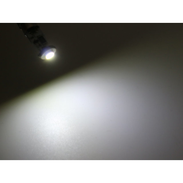 BA9S Canbus 6000k Led 2-pack T4W xenonlook Silvergrå