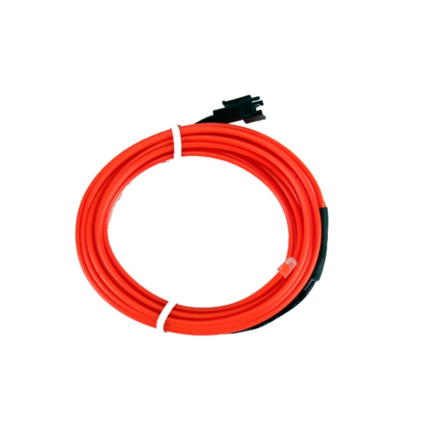 Glowstrip 200cm Röd ger en behaglig glödande effekt styling som Röd / Red